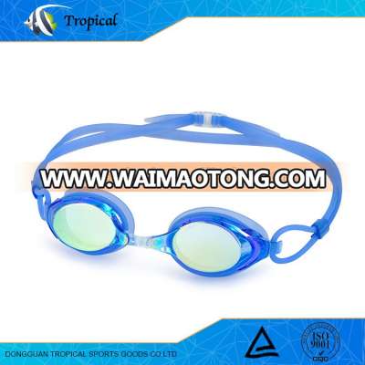 Wholesale Customized adjustable adult anti fog Competition swimming goggles