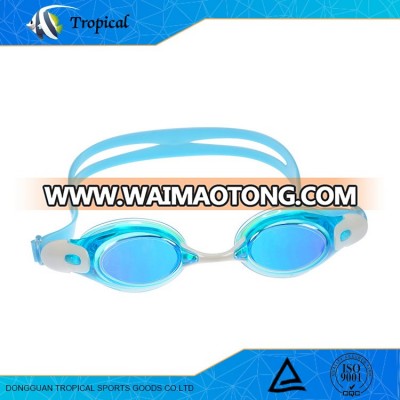 Customized color Logo printed special silicone swimming goggle