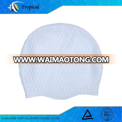 Hot selling silicone swimming bubble cap for adult