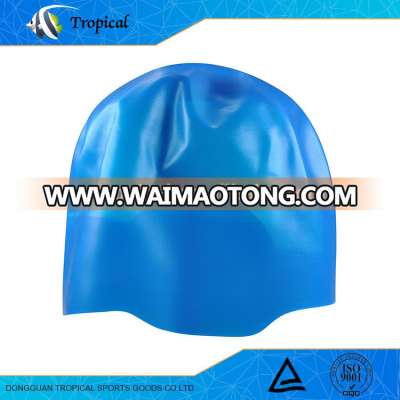 Different models of adult colorful silk printing swimming cap